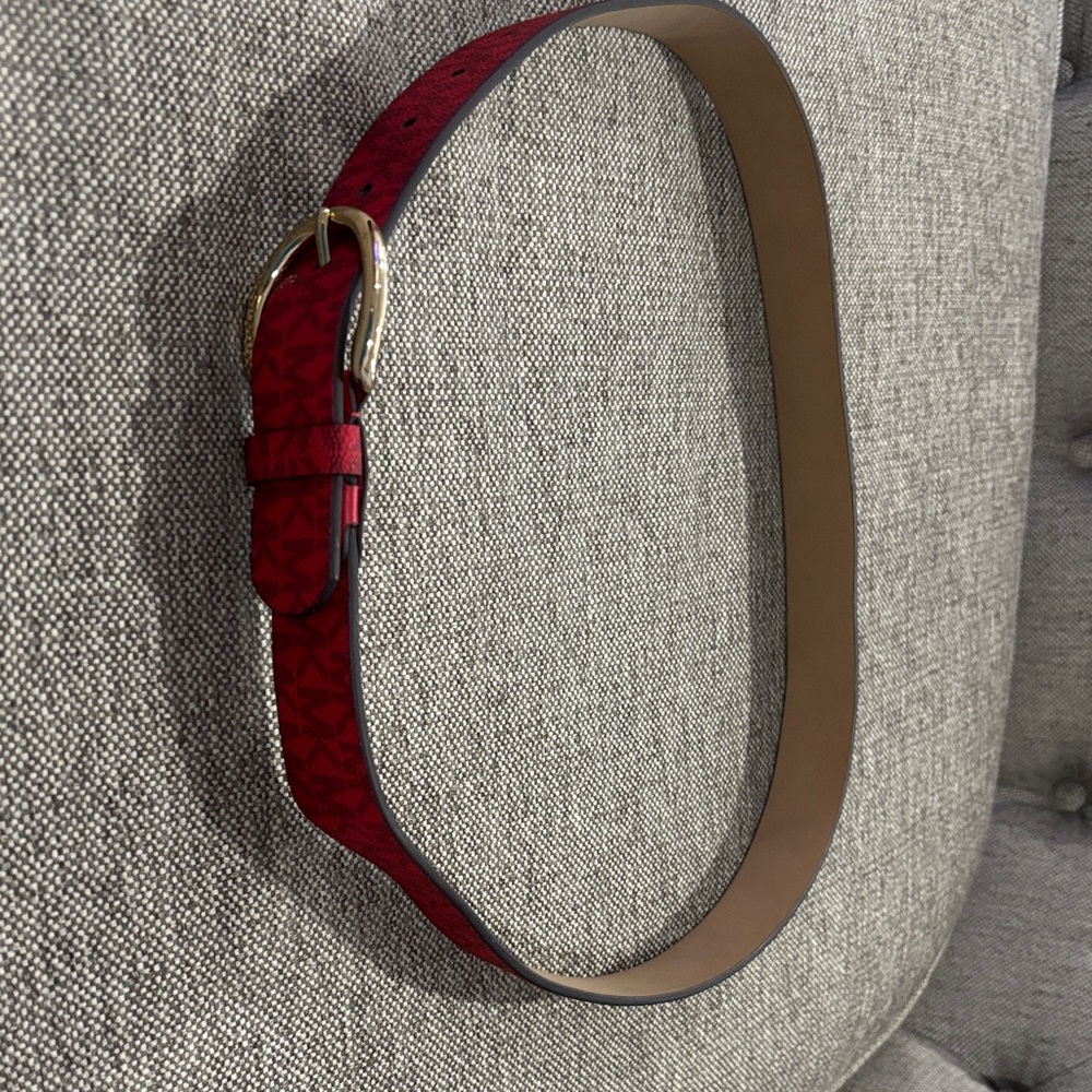Elegant Red Leather